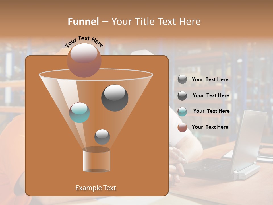 Pallet Logistics Crate PowerPoint Template