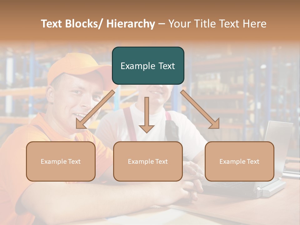 Pallet Logistics Crate PowerPoint Template