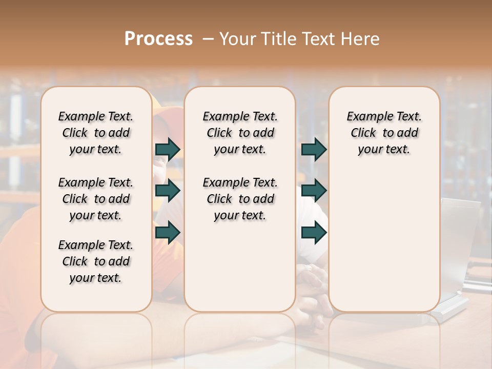 Pallet Logistics Crate PowerPoint Template