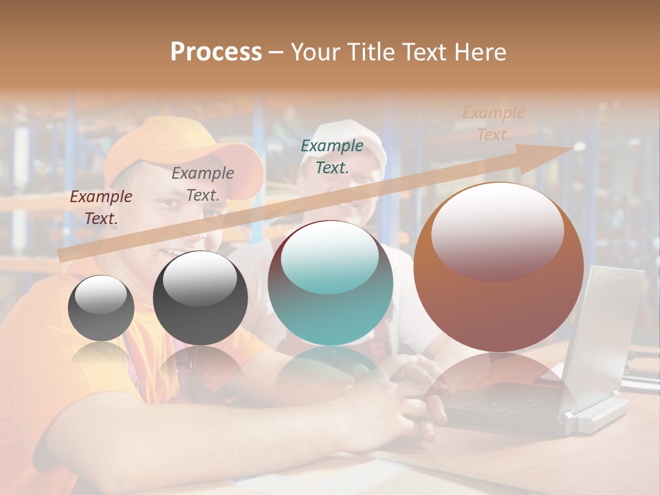 Pallet Logistics Crate PowerPoint Template