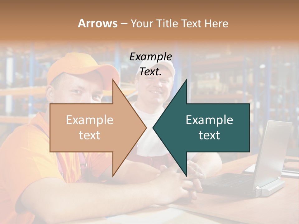Pallet Logistics Crate PowerPoint Template