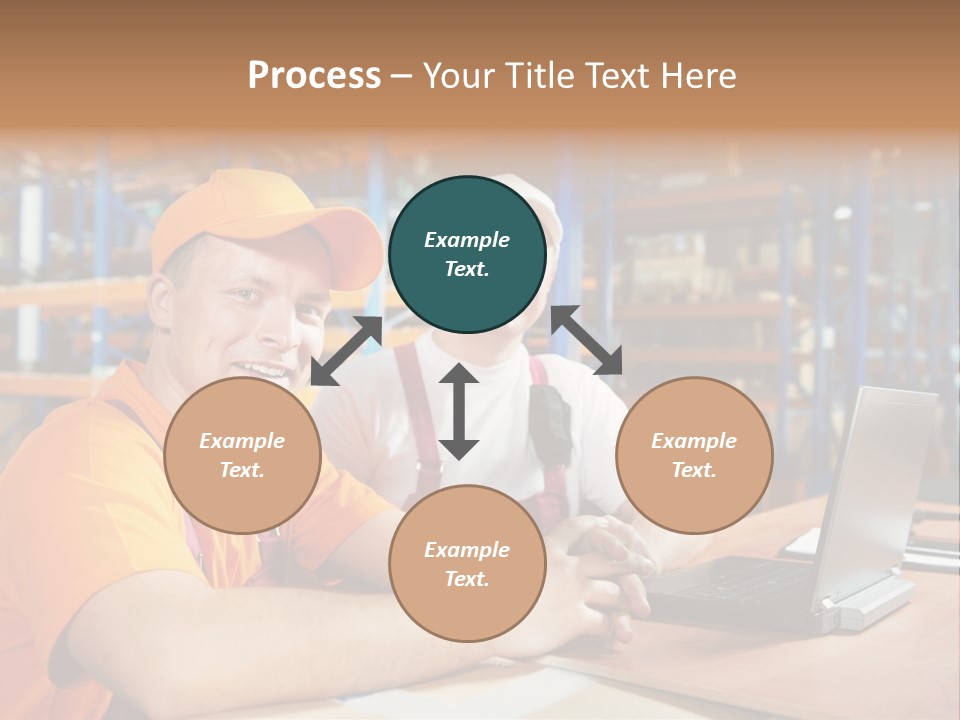 Pallet Logistics Crate PowerPoint Template