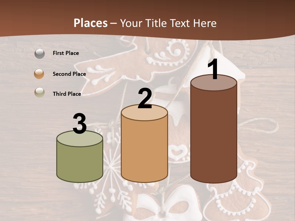 Iced Wood Biscuit PowerPoint Template