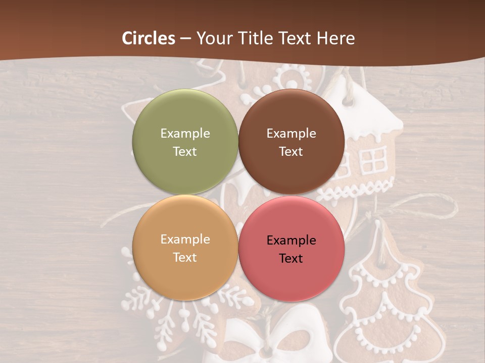 Iced Wood Biscuit PowerPoint Template