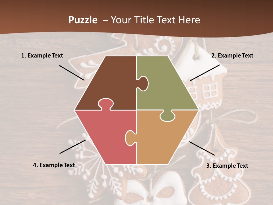 Iced Wood Biscuit PowerPoint Template