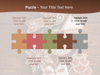 Iced Wood Biscuit PowerPoint Template