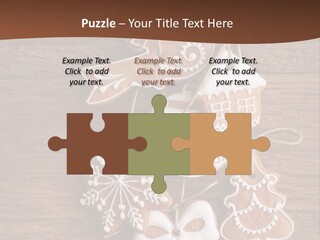 Iced Wood Biscuit PowerPoint Template