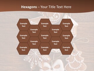 Iced Wood Biscuit PowerPoint Template
