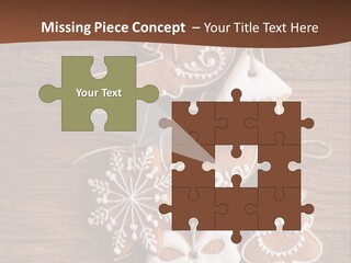 Iced Wood Biscuit PowerPoint Template
