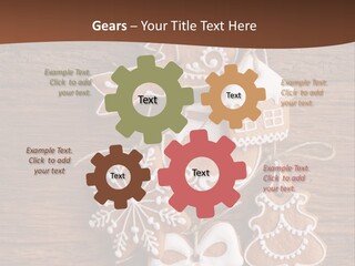 Iced Wood Biscuit PowerPoint Template