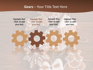 Iced Wood Biscuit PowerPoint Template