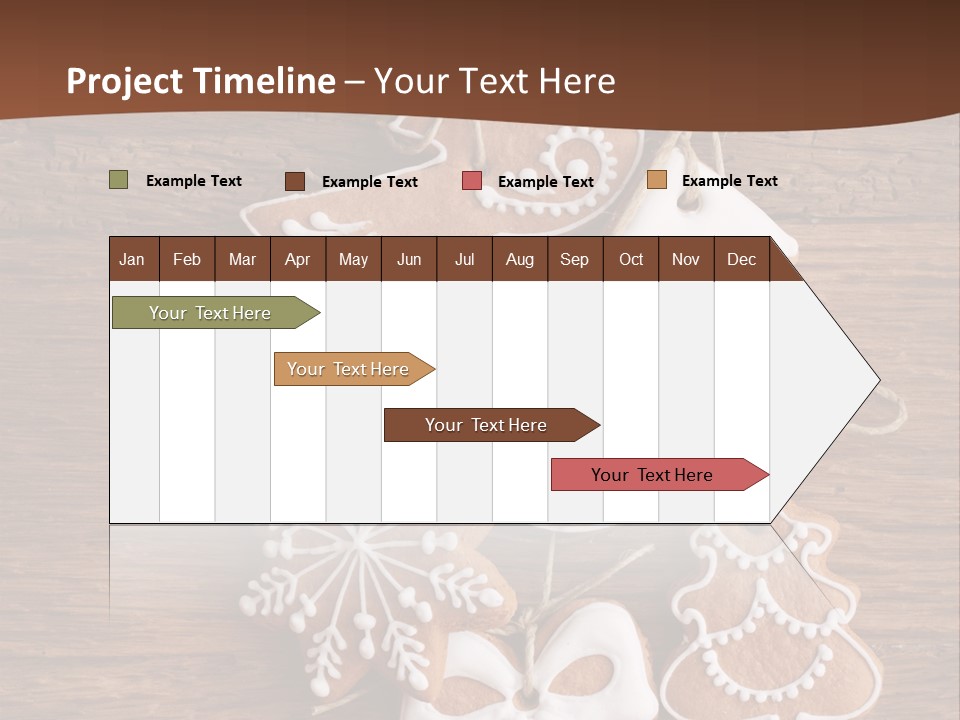 Iced Wood Biscuit PowerPoint Template