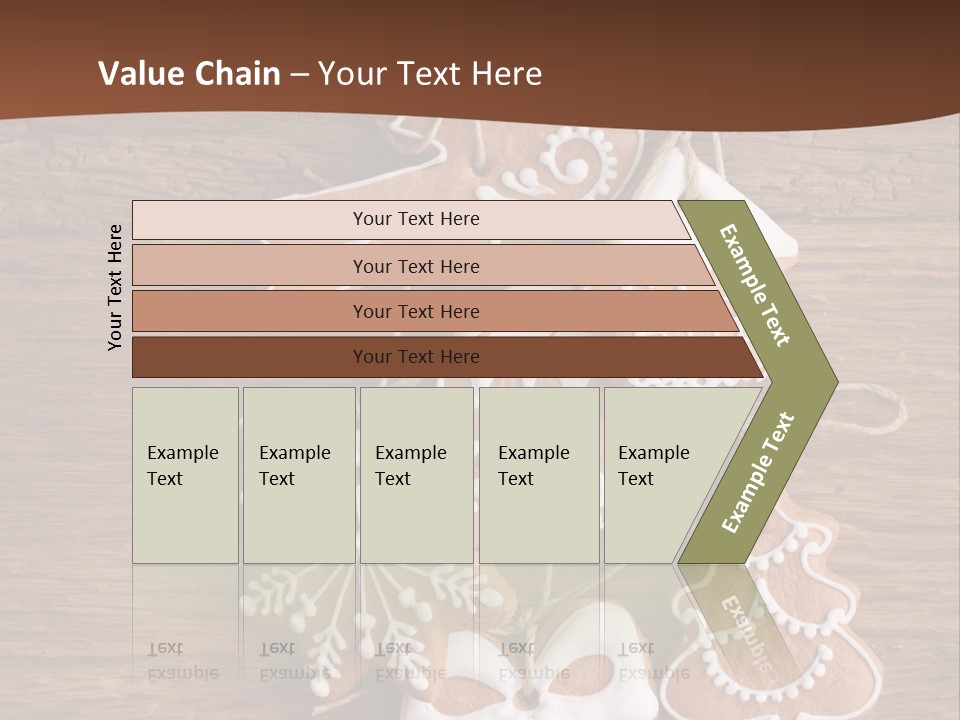Iced Wood Biscuit PowerPoint Template