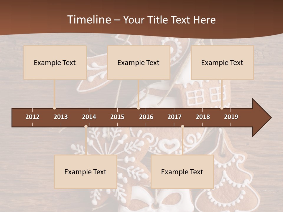 Iced Wood Biscuit PowerPoint Template
