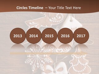 Iced Wood Biscuit PowerPoint Template