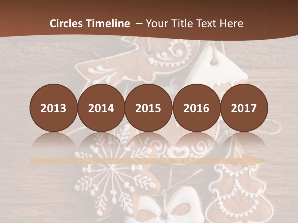 Iced Wood Biscuit PowerPoint Template
