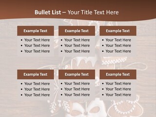 Iced Wood Biscuit PowerPoint Template