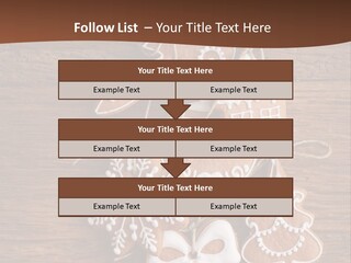 Iced Wood Biscuit PowerPoint Template