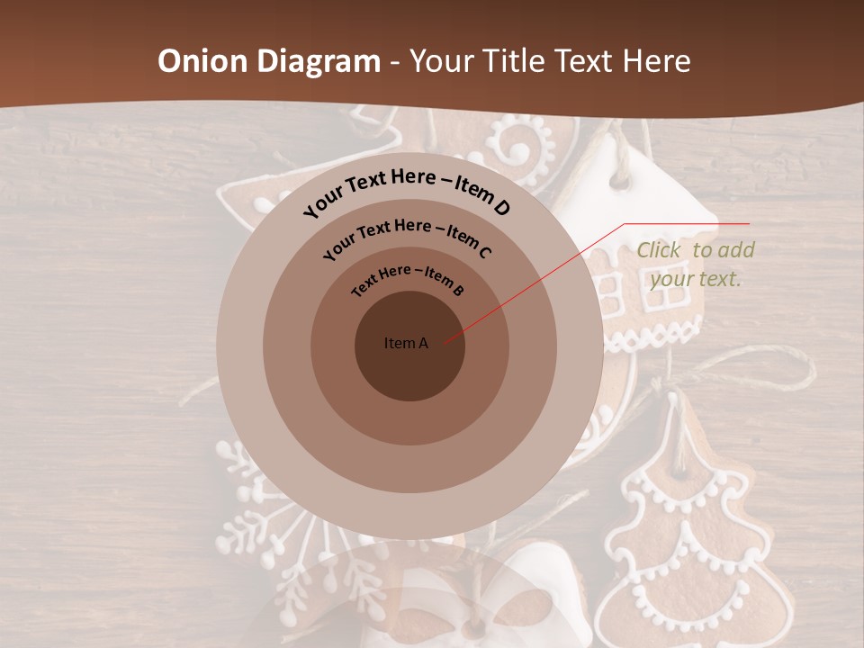 Iced Wood Biscuit PowerPoint Template