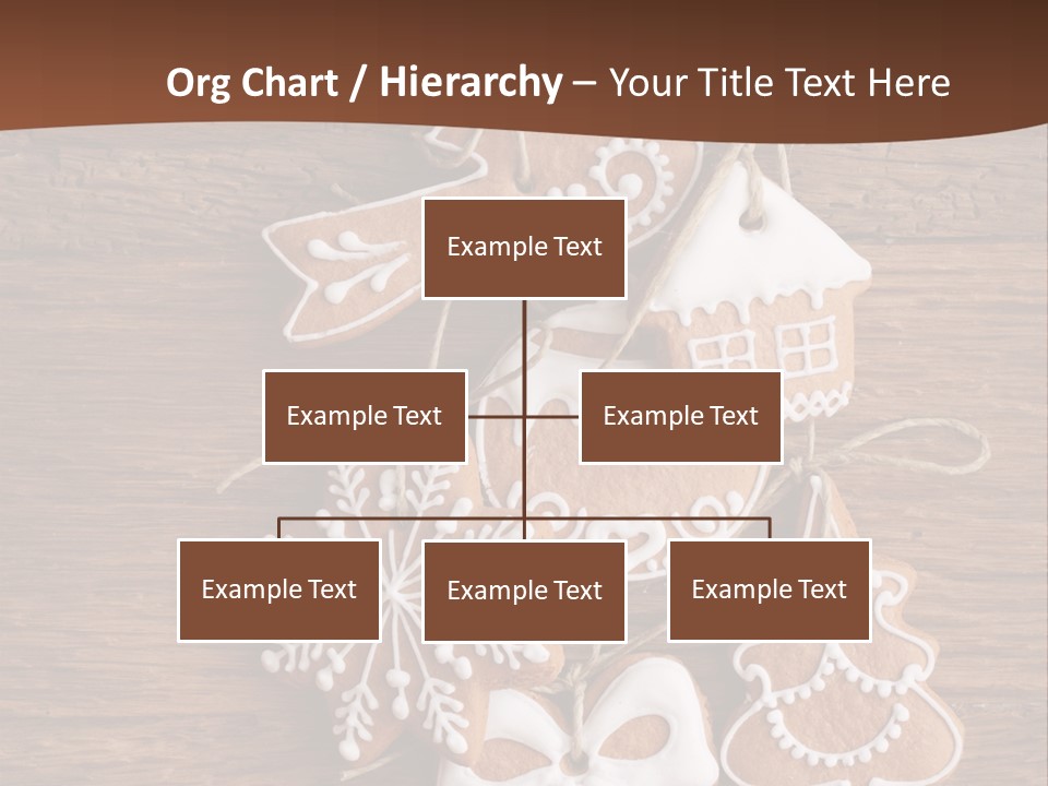 Iced Wood Biscuit PowerPoint Template