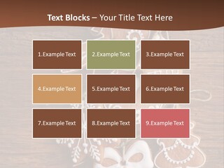 Iced Wood Biscuit PowerPoint Template