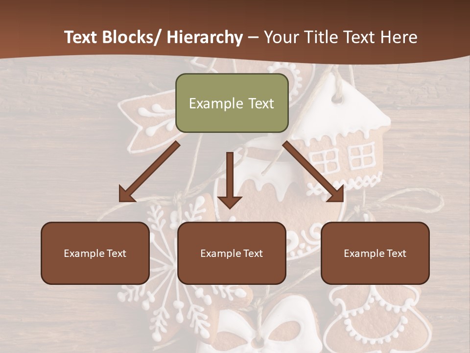 Iced Wood Biscuit PowerPoint Template
