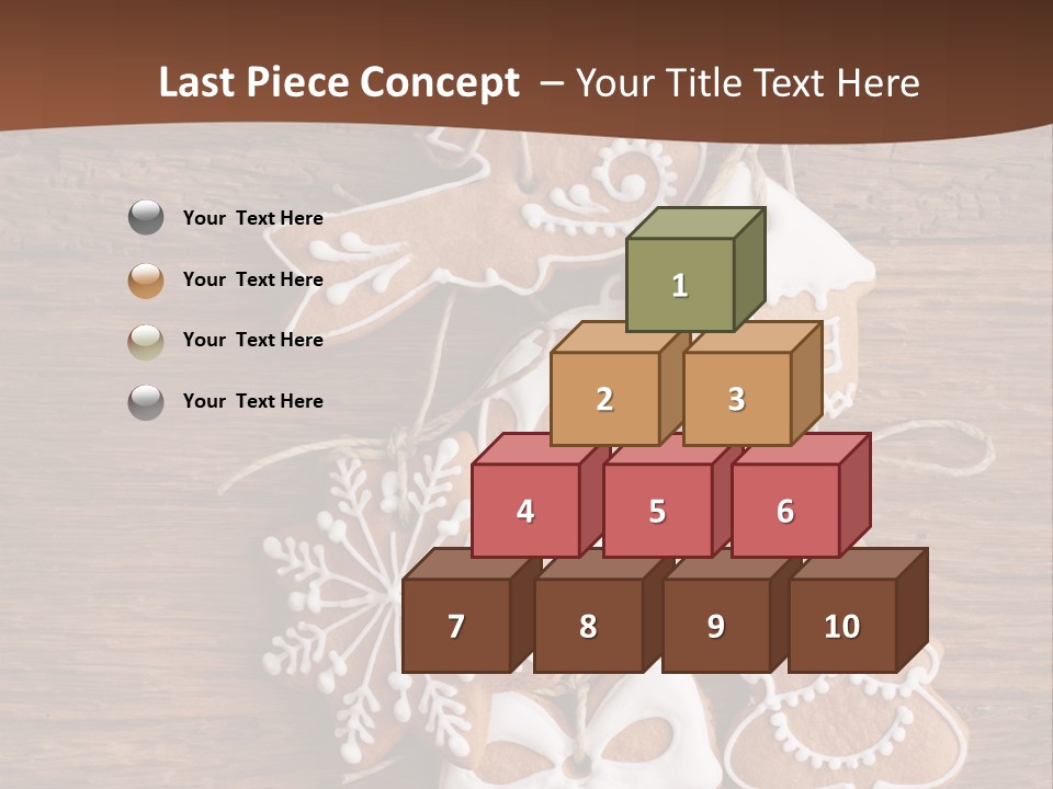 Iced Wood Biscuit PowerPoint Template