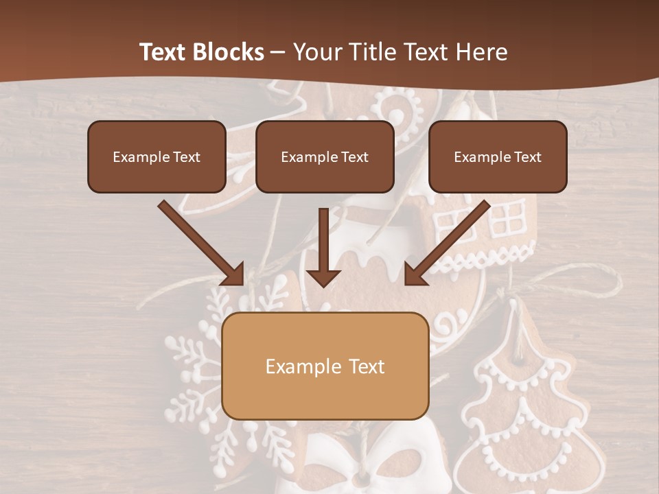 Iced Wood Biscuit PowerPoint Template