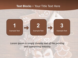 Iced Wood Biscuit PowerPoint Template
