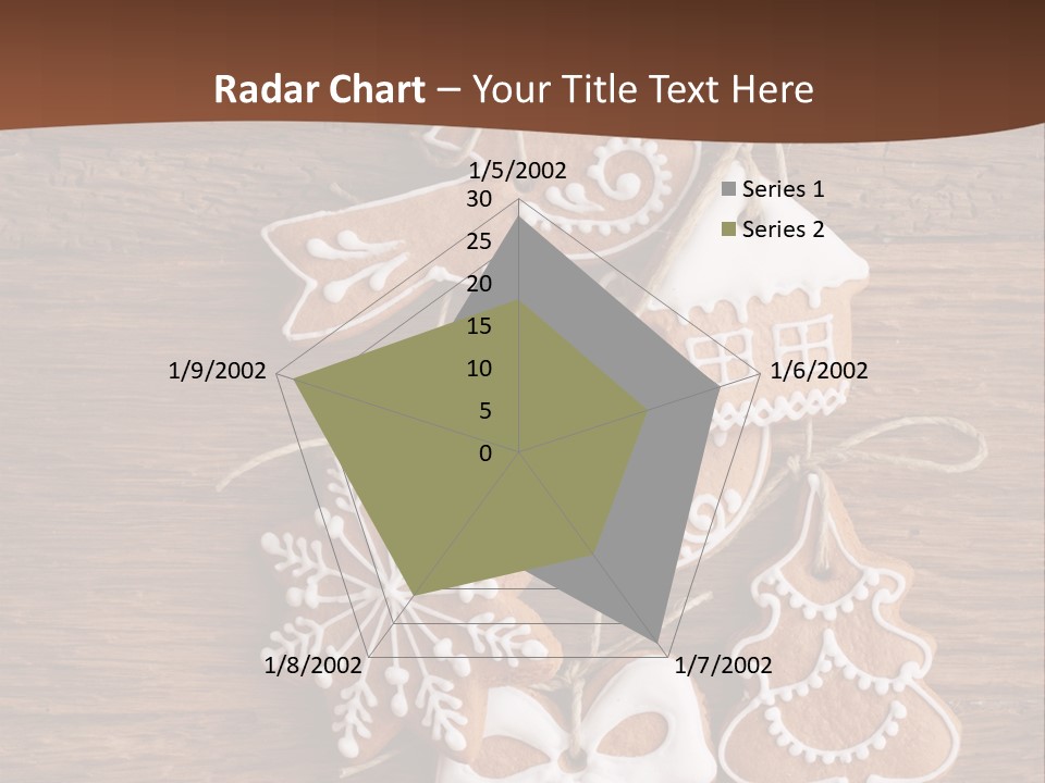 Iced Wood Biscuit PowerPoint Template