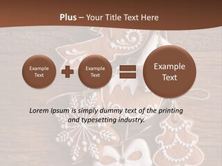 Iced Wood Biscuit PowerPoint Template