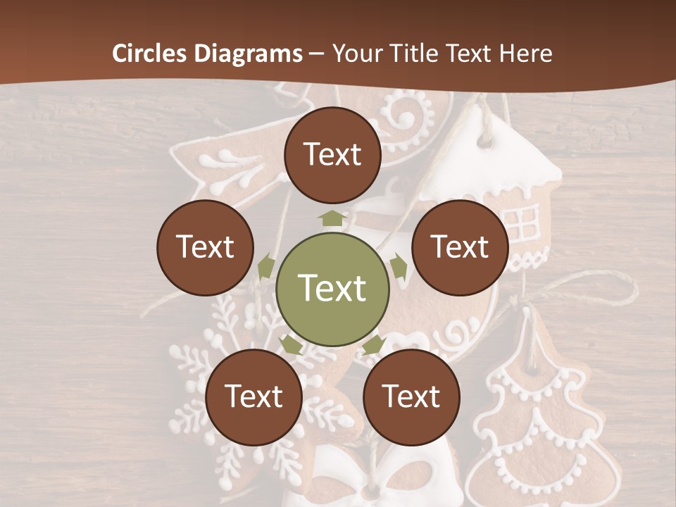 Iced Wood Biscuit PowerPoint Template
