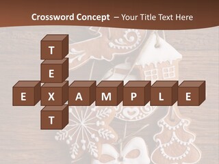 Iced Wood Biscuit PowerPoint Template