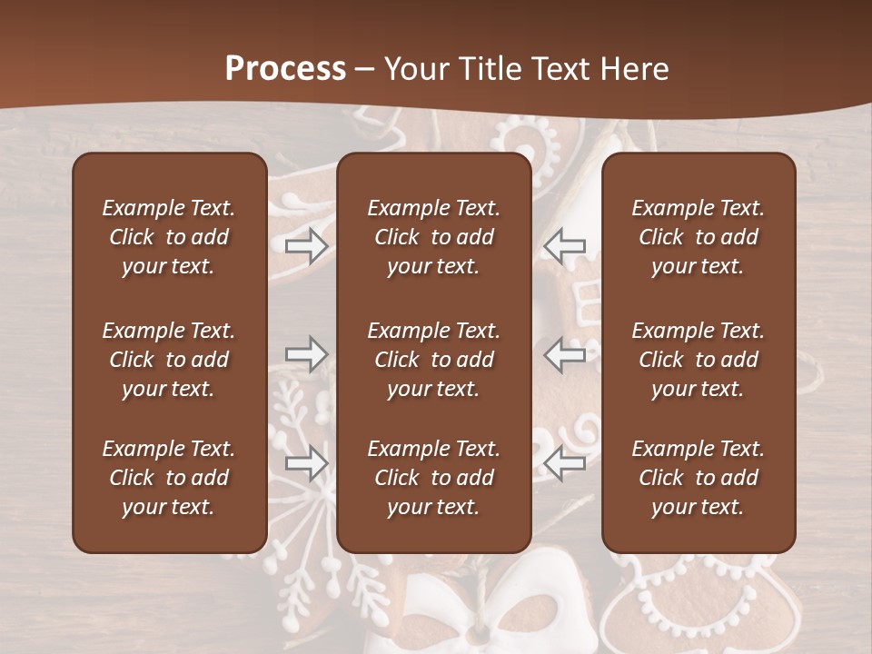 Iced Wood Biscuit PowerPoint Template