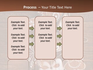 Iced Wood Biscuit PowerPoint Template