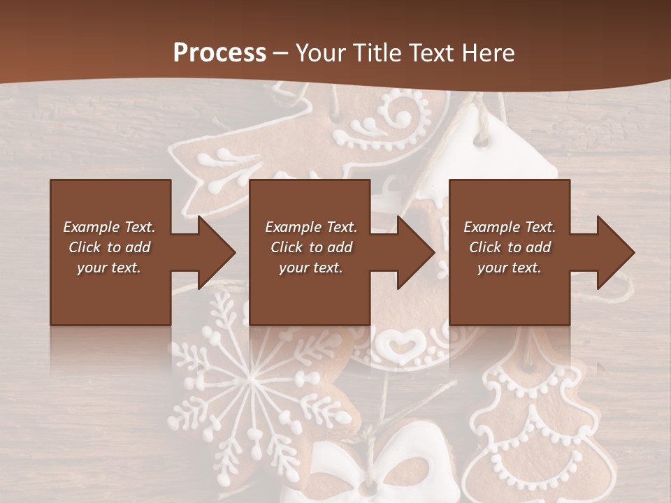 Iced Wood Biscuit PowerPoint Template