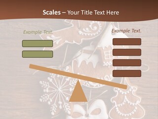 Iced Wood Biscuit PowerPoint Template