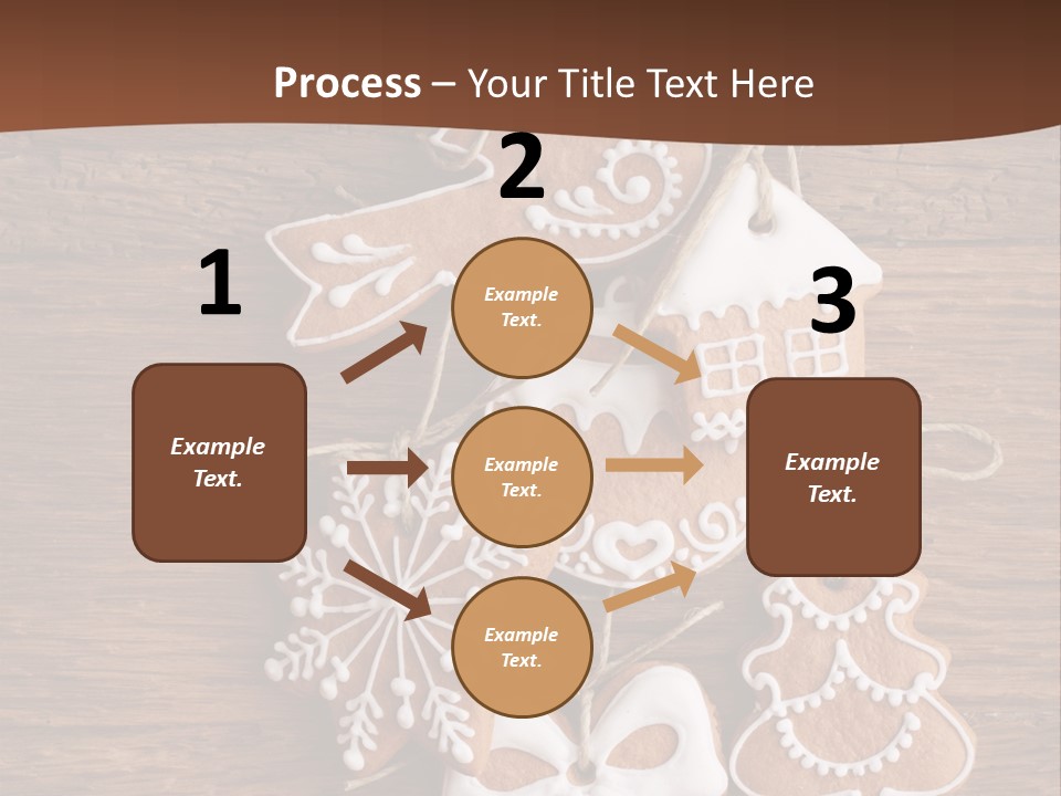 Iced Wood Biscuit PowerPoint Template