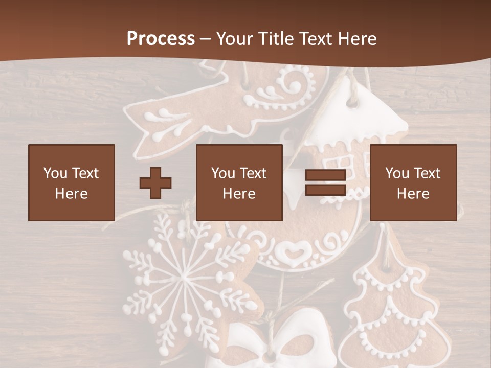 Iced Wood Biscuit PowerPoint Template