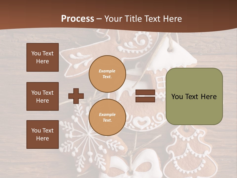 Iced Wood Biscuit PowerPoint Template
