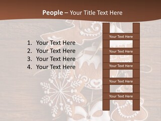 Iced Wood Biscuit PowerPoint Template