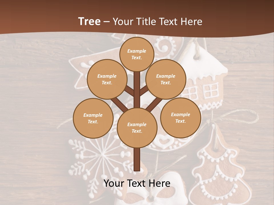 Iced Wood Biscuit PowerPoint Template