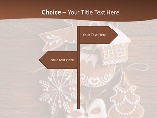 Iced Wood Biscuit PowerPoint Template