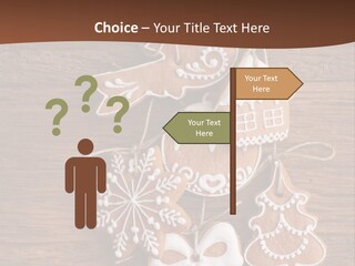 Iced Wood Biscuit PowerPoint Template