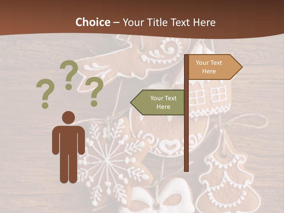 Iced Wood Biscuit PowerPoint Template