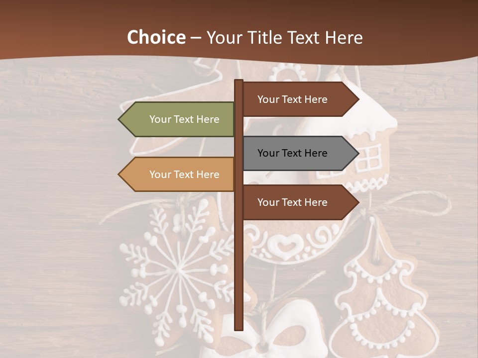 Iced Wood Biscuit PowerPoint Template