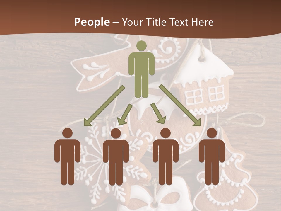 Iced Wood Biscuit PowerPoint Template