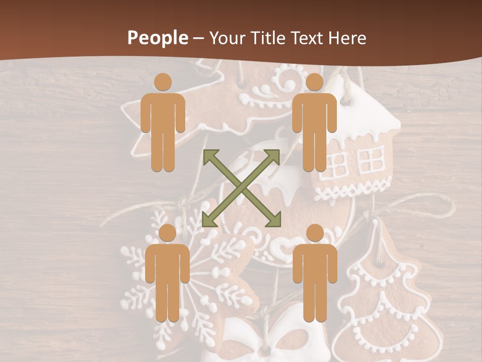 Iced Wood Biscuit PowerPoint Template