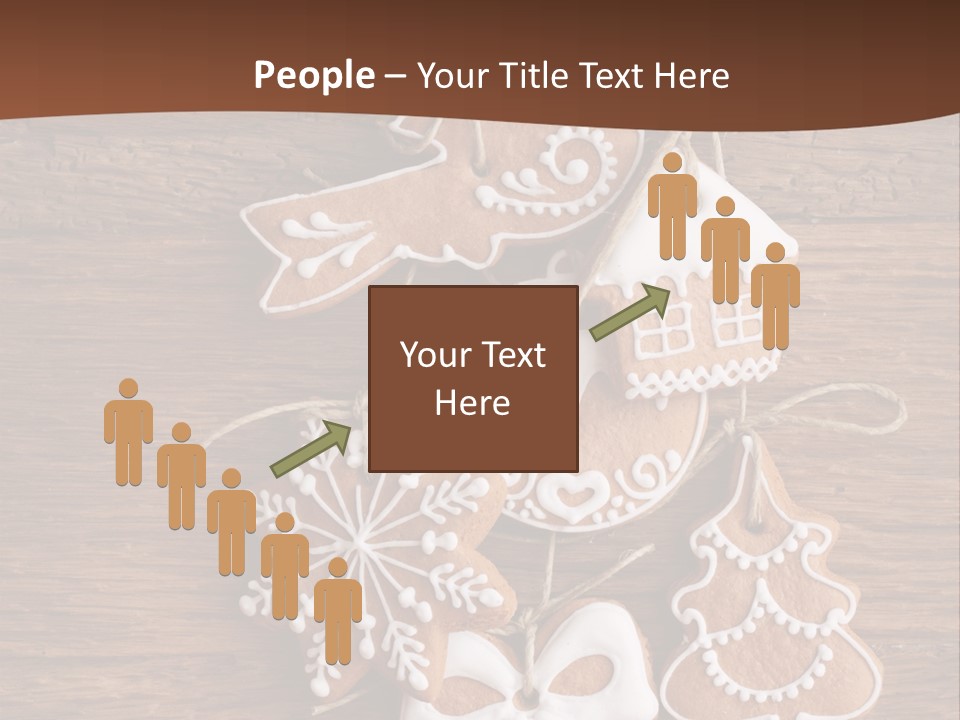 Iced Wood Biscuit PowerPoint Template