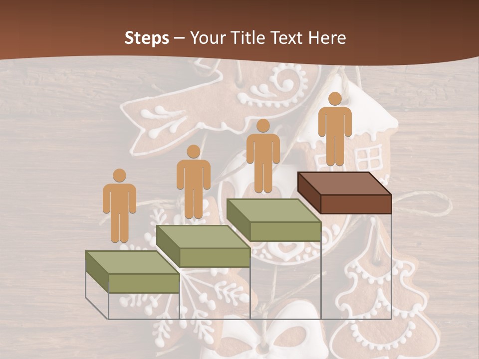 Iced Wood Biscuit PowerPoint Template